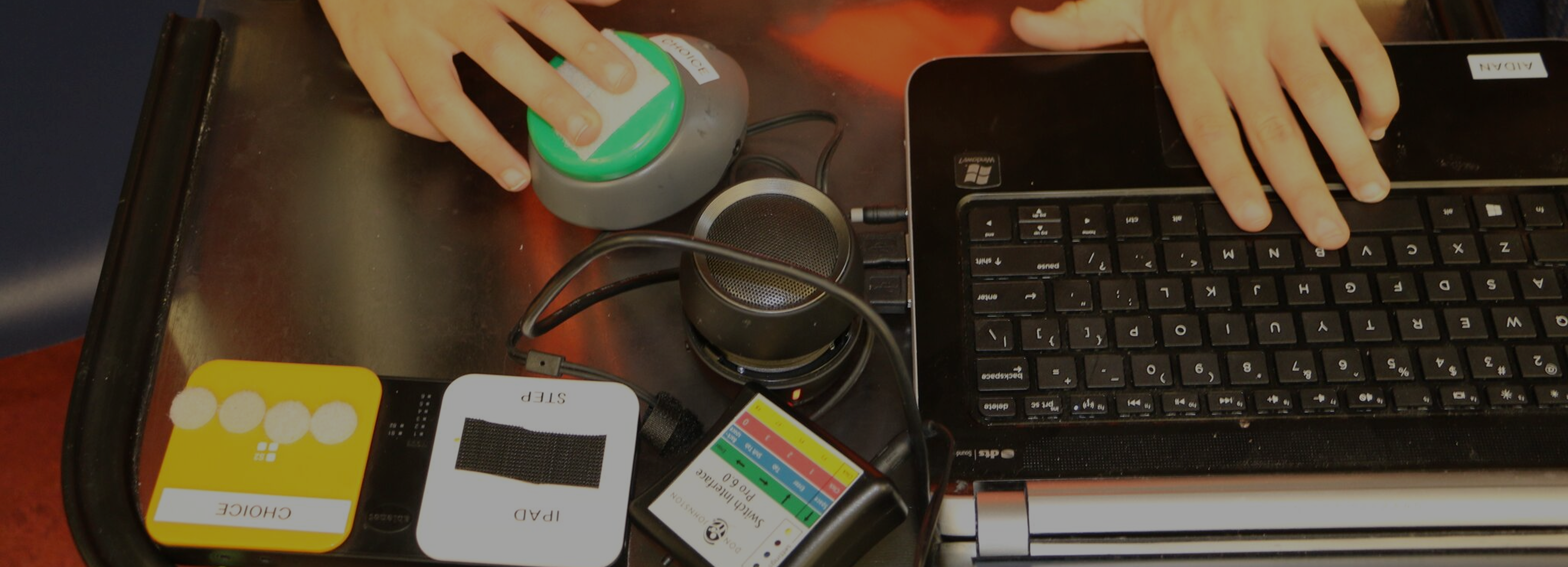 Banner showing educational resources and programs